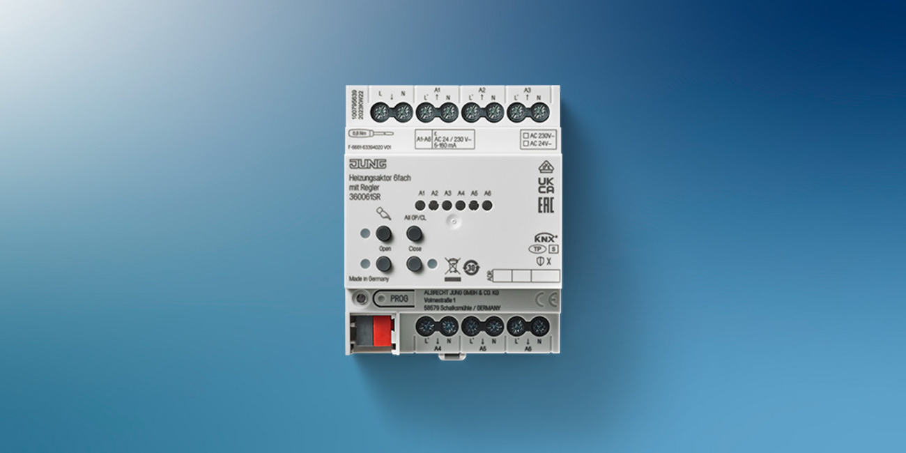 KNX Heizungsaktor 6-fach bei Andreas Caster Elektro-Technik GmbH in Geretsried